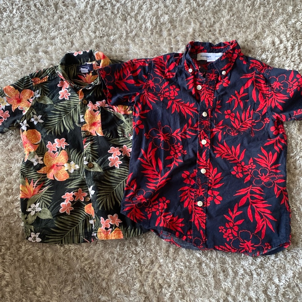 Floral Shirts | Boys 5/5T Floral Shirts